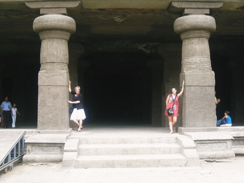 Elephanta Cave Tour with Bollywood Tour - Cave stairs, lift rides, and the photo rules that can catch you off guard