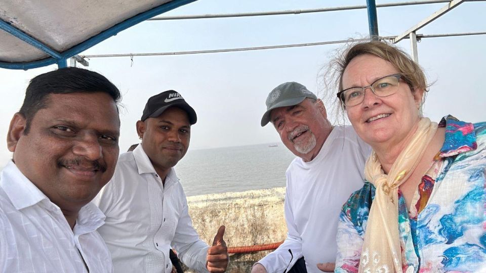 Elephanta Caves & Island Guided Tour - The three-head Shiva view: photo tip with real context