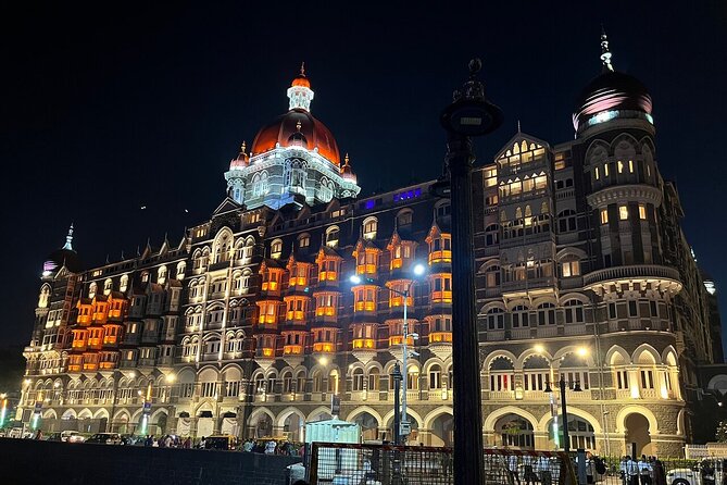 Evening Mumbai by Foot Street Food and Heritage - Leopold Café and the Gateway lights: ending where the photos are