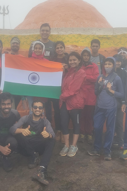 Kalsubai Hike (Midnight Pickup) - Reaching Kalsubai Peak: the summit break and sunrise payoff