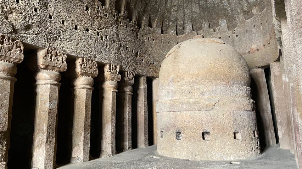 Mumbai: Kanheri Caves and The Golden Pagoda Temple - Timing, heat, and comfort: the day’s real physical side