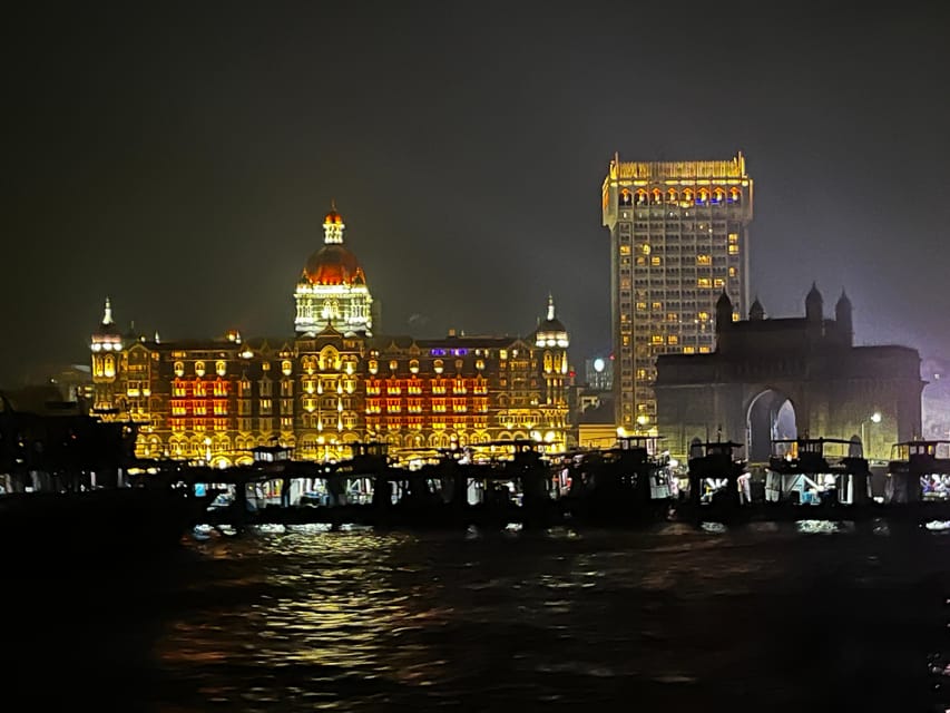 Mumbai Night Lights & Iconic Sights Tour - Safety and comfort: AC car, bottled water, and camera care