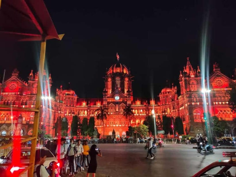 Mumbai: Private Night Sightseeing Tour with Pickup & Drop - UNESCO CSMT and Flora Fountain: Architecture You Notice More at Night
